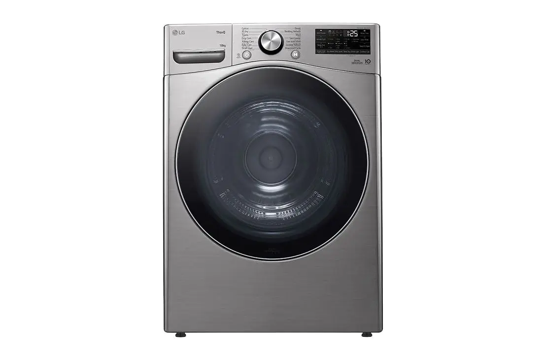 lg-rh18u8evcw-01 مجففة ملابس بسعة 18كغ بالمضخة الحرارية ,الفلتر المزدوج , تجفيف بالاستشعار والتحكم الذكي - الصورة 1