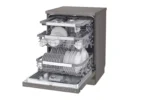 ⁦غسالة صحون إل جي بالبخار ™QuadWash ،إعداد المكان14، تقنية EasyRack™ Plus ، محرك الدفع المباشر، تقنية ThinQ⁩ - الصورة ⁦6⁩