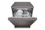 ⁦غسالة صحون إل جي بالبخار ™QuadWash ،إعداد المكان14، تقنية EasyRack™ Plus ، محرك الدفع المباشر، تقنية ThinQ⁩ - الصورة ⁦2⁩