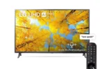 ⁦تلفزيون فائق الوضوح (UHD) من إل جي بدقة 4K  من السلسلة UQ7500، مع HDR (النطاق الديناميكي العالي) النشط 4K وتقنية ThinQ AIللتلفزيون الذكي بنظام التشغيل webOS⁩ - الصورة ⁦2⁩